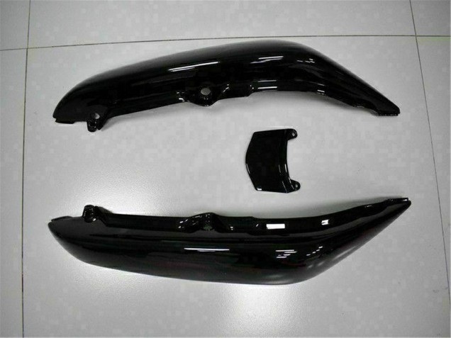 Erschwingliche Kawasaki EX650 Motorrad Verkleidung 2006-2008 - Glanzendes Schwarz Rot Flamme
