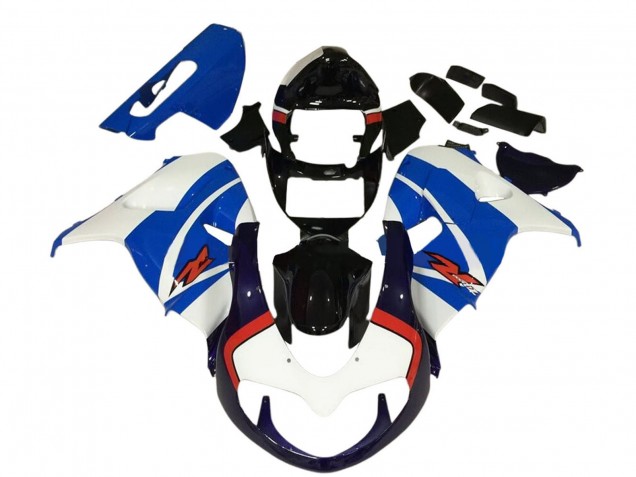 Erschwingliche Suzuki TL1000R Motorrad Verkleidung 1998-2003 - Blau Weiss Schwarz Rot