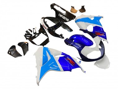 Erschwingliche Suzuki TL1000R Motorrad Verkleidung 1998-2003 - Weiss Blau Schwarz Rot