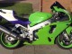 Erschwingliche Kawasaki ZX7R Motorrad Verkleidung 1996-2003 - Weiss Grun Blau
