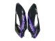 Erschwingliche Honda CBR1000RR Motorrad Verkleidung 2004-2005 - Glanzendes Schwarz Lila Streifen