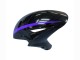 Erschwingliche Honda CBR1000RR Motorrad Verkleidung 2004-2005 - Glanzendes Schwarz Lila Streifen