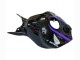 Erschwingliche Honda CBR1000RR Motorrad Verkleidung 2004-2005 - Glanzendes Schwarz Lila Streifen