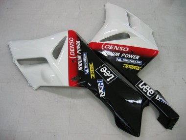 Erschwingliche Honda CBR1000RR Motorrad Verkleidung 2004-2005 - Weiss Blau Rot Glanzendes Schwarz Stern Carrera Lee