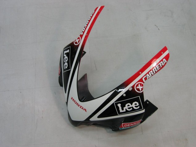 Erschwingliche Honda CBR1000RR Motorrad Verkleidung 2004-2005 - Weiss Blau Rot Glanzendes Schwarz Stern Carrera Lee