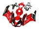 Erschwingliche Honda CBR1000RR Motorrad Verkleidung 2004-2005 - Rot Glanzendes Schwarz Rennen