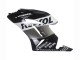 Erschwingliche Honda CBR1000RR Motorrad Verkleidung Kit 2004-2005 - Silber Weiss Glanzendes Schwarz Repsol