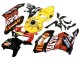 Erschwingliche Honda CBR1000RR Motorrad Verkleidung 2004-2005 - Gelb Orange Glanzendes Schwarz Repsol Rossi 46