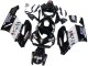 Erschwingliche Honda CBR1000RR Motorrad Verkleidung 2004-2005 - Glanzendes Schwarz Weiss West