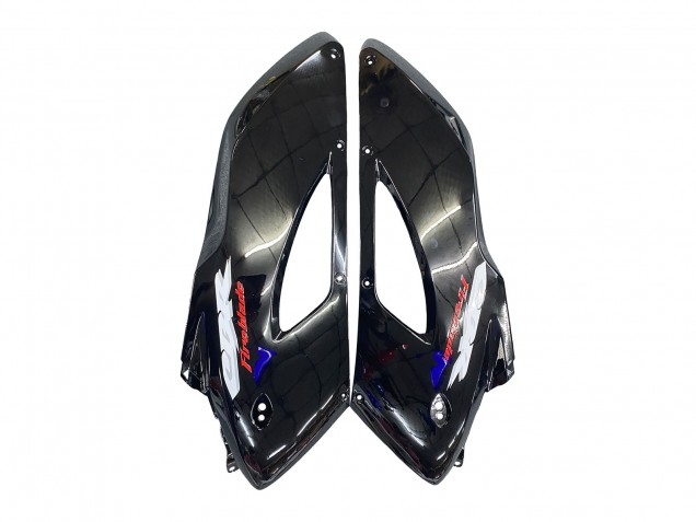 Erschwingliche Honda CBR1000RR Motorrad Verkleidung 2004-2005 - Glanzendes Schwarz Weiss West