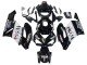 Erschwingliche Honda CBR1000RR Motorrad Verkleidung 2004-2005 - Glanzendes Schwarz Weiss West