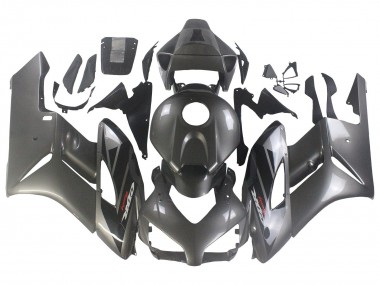 Erschwingliche Honda CBR1000RR Motorrad Verkleidung 2004-2005 - Glanzendes Grau Glanzendes Schwarz