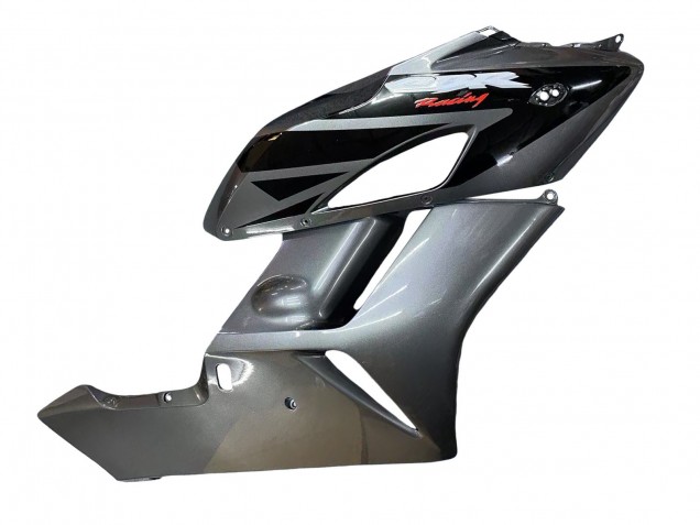 Erschwingliche Honda CBR1000RR Motorrad Verkleidung 2004-2005 - Silber Glanzendes Schwarz