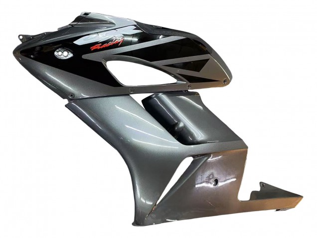 Erschwingliche Honda CBR1000RR Motorrad Verkleidung 2004-2005 - Silber Glanzendes Schwarz