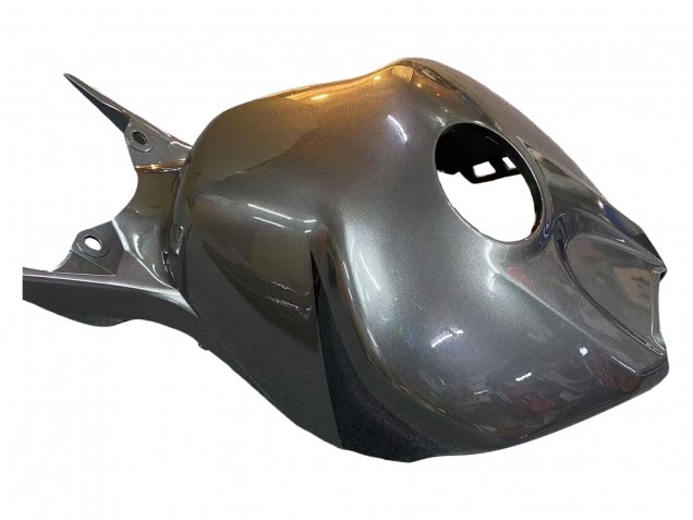 Erschwingliche Honda CBR1000RR Motorrad Verkleidung 2004-2005 - Silber Glanzendes Schwarz