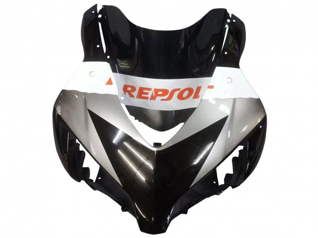Erschwingliche Honda CBR1000RR Motorrad Verkleidung 2004-2005 - Orange Silber Glanzendes Schwarz Repsol