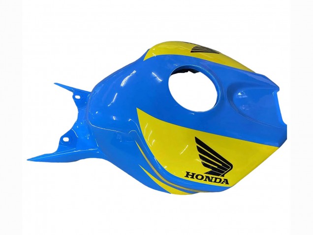 Erschwingliche Honda CBR1000RR Motorrad Verkleidung 2004-2005 - Blau Gelb Glanzendes Schwarz