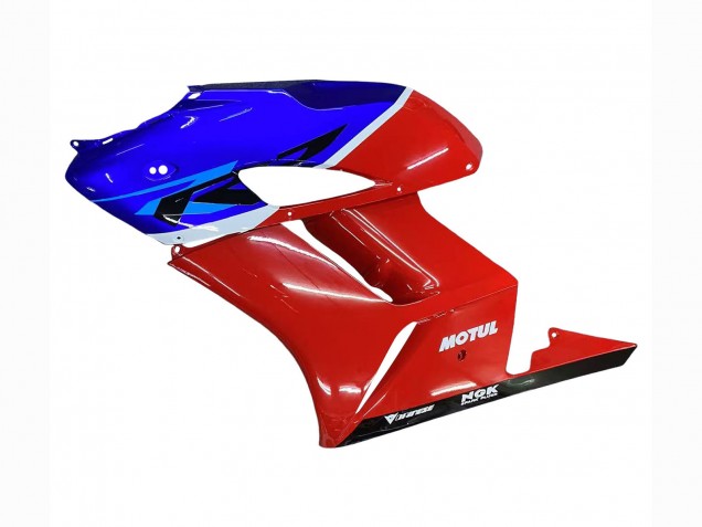 Erschwingliche Honda CBR1000RR Motorrad Verkleidung 2004-2005 - Rot Blau Weiss Schwarz Motul