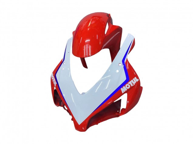 Erschwingliche Honda CBR1000RR Motorrad Verkleidung 2004-2005 - Rot Blau Weiss Schwarz Motul