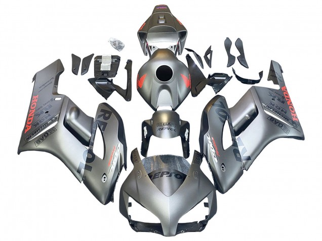 Erschwingliche Honda CBR1000RR Motorrad Verkleidung 2004-2005 - Silber Repsol