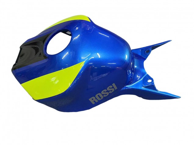 Erschwingliche Honda CBR1000RR Motorrad Verkleidung 2006-2007 - Blau Fluoreszierendes Grun Glanzendes Schwarz Hai 46