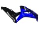 Erschwingliche Honda CBR1000RR Motorrad Verkleidung 2006-2007 - Blau Glanzendes Schwarz