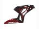 Erschwingliche Honda CBR1000RR Motorrad Verkleidung 2006-2007 - Glanzendes Schwarz Rot Flamme