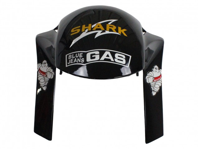 Erschwingliche Honda CBR1000RR Motorrad Verkleidung 2006-2007 - Glanzendes Schwarz Gelb Rot Flamme