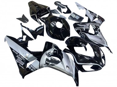 Erschwingliche Honda CBR1000RR Motorrad Verkleidung 2006-2007 - Silber Glanzendes Schwarz Red Bull