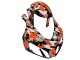Erschwingliche Honda CBR1000RR Motorrad Verkleidung 2006-2007 - Schwarz Orange Silber Camouflage