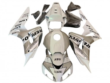 Erschwingliche Honda CBR1000RR Motorrad Verkleidung 2006-2007 - Weiss Grau Repsol