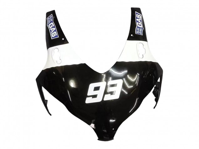 Erschwingliche Honda CBR1000RR Motorrad Verkleidung 2008-2011 - Glanzendes Schwarz Weiss Repsol 93