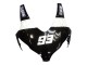 Erschwingliche Honda CBR1000RR Motorrad Verkleidung 2008-2011 - Glanzendes Schwarz Weiss Repsol 93