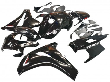Erschwingliche Honda CBR1000RR Motorrad Verkleidung 2008-2011 - Glanzendes Schwarz