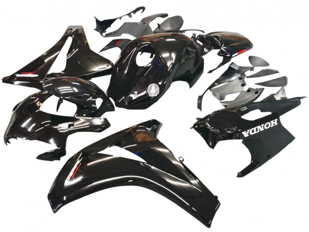 Erschwingliche Honda CBR1000RR Motorrad Verkleidung 2008-2011 - Glanzendes Schwarz