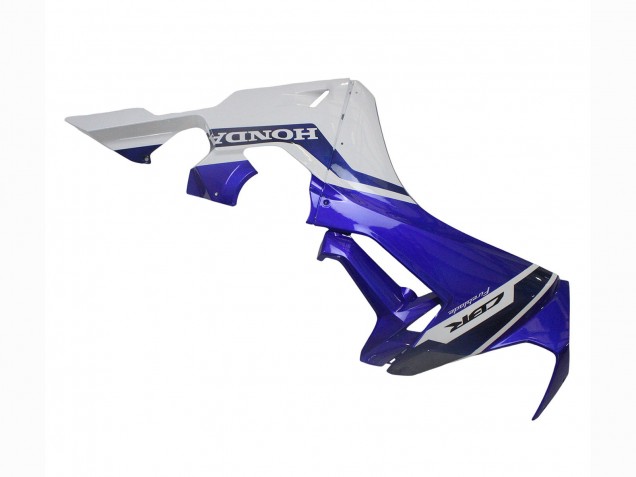 Erschwingliche Honda CBR1000RR Motorrad Verkleidung 2017-2023 - Weiss Blau