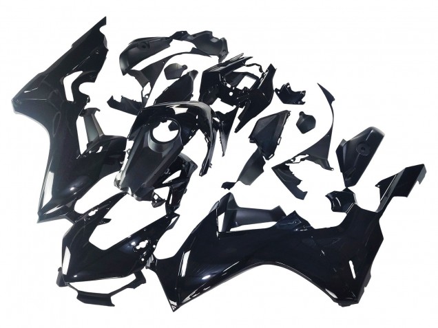 Erschwingliche Honda CBR1000RR Motorrad Verkleidung 2017-2023 - Glanzendes Schwarz