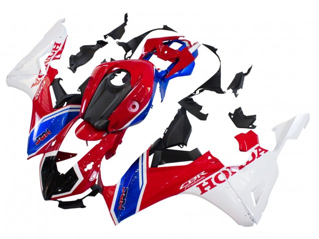 Erschwingliche Honda CBR1000RR Motorrad Verkleidung 2017-2023 - Weiss Rot Blau Schwarz HRC
