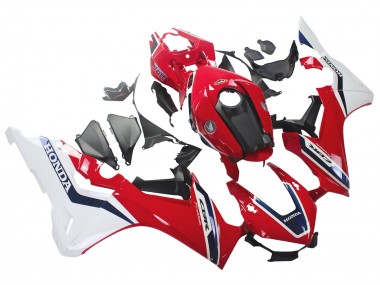 Erschwingliche Honda CBR1000RR Motorrad Verkleidung 2017-2023 - Weiss Rot Dunkel Blau Fireblade