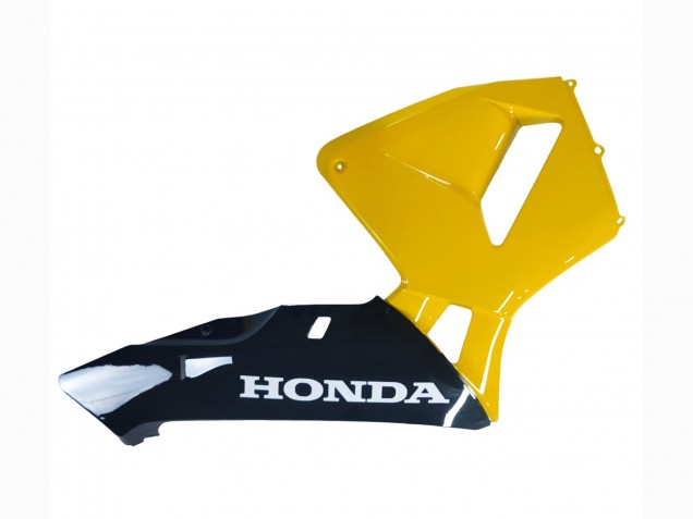 Erschwingliche Honda CBR600RR Motorrad Verkleidung 2003-2004 - Gelb Glanzendes Schwarz