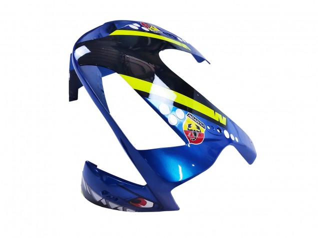 Erschwingliche Honda CBR600RR Motorrad Verkleidung 2003-2004 - Blau Neon Gelb Glanzendes Schwarz Hai