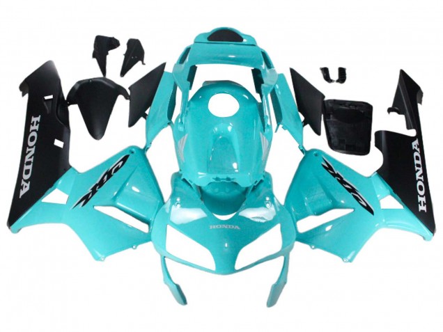 Erschwingliche Honda CBR600RR Motorrad Verkleidung 2003-2004 - Hellblau Schwarz