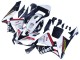 Erschwingliche Honda CBR600RR Motorrad Verkleidung 2003-2004 - Weiss Rot Glanzendes Schwarz Denso Rimont