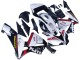 Erschwingliche Honda CBR600RR Motorrad Verkleidung 2003-2004 - Weiss Rot Glanzendes Schwarz Denso Rimont