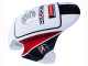 Erschwingliche Honda CBR600RR Motorrad Verkleidung 2003-2004 - Weiss Rot Glanzendes Schwarz Denso Rimont