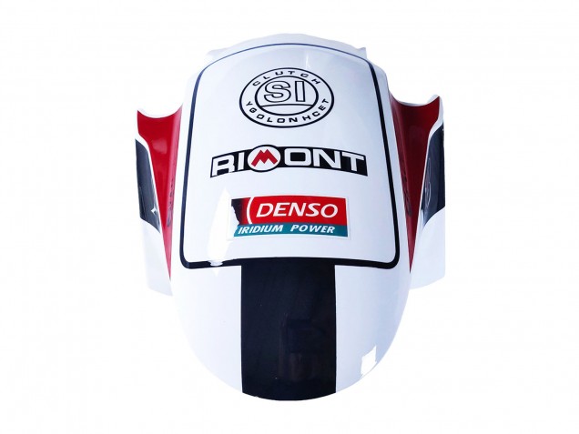 Erschwingliche Honda CBR600RR Motorrad Verkleidung 2003-2004 - Weiss Rot Glanzendes Schwarz Denso Rimont