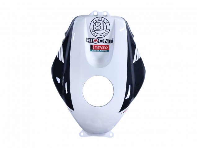 Erschwingliche Honda CBR600RR Motorrad Verkleidung 2003-2004 - Weiss Rot Glanzendes Schwarz Denso Rimont