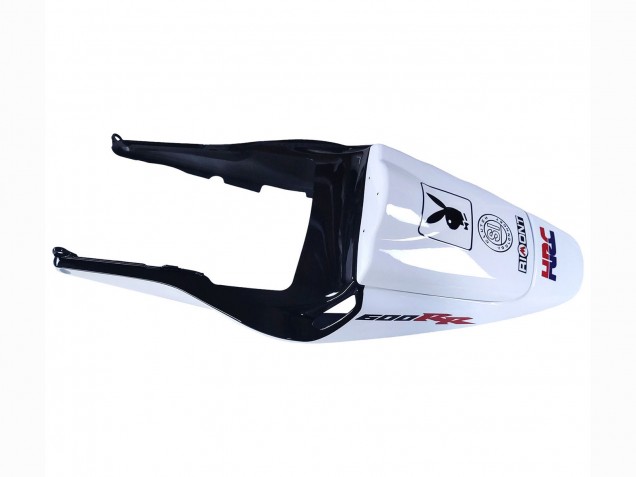 Erschwingliche Honda CBR600RR Motorrad Verkleidung 2003-2004 - Weiss Rot Glanzendes Schwarz Denso Rimont