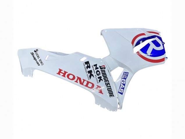 Erschwingliche Honda CBR600RR Motorrad Verkleidung 2003-2004 - Weiss Rot Blau