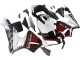 Erschwingliche Honda CBR600RR Motorrad Verkleidung 2003-2004 - Weiss Rot Glanzendes Schwarz Monster